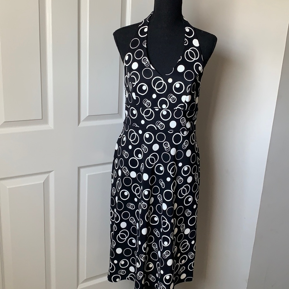 Woman’s AB Studio MIDI Halter Dress. Size 6